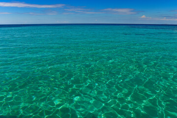 Clean aqua sea water ripple