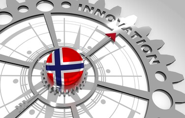 Global business and economic solutions concept illustration