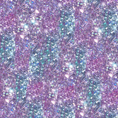 Obraz premium Purple and Green Turquoise Paint Glitter Background