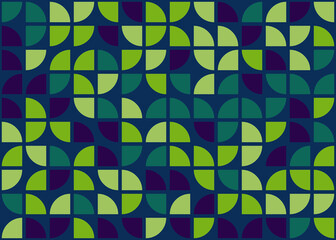 Obraz premium Abstract Geometric Pattern generative computational art illustration