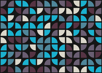 Abstract Geometric Pattern generative computational art illustration