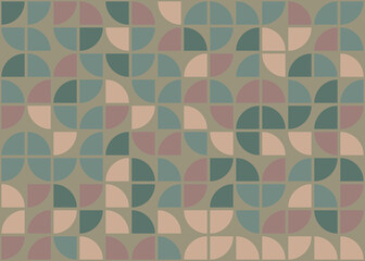 Abstract Geometric Pattern generative computational art illustration