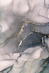 Alcohol ink art.Mixing liquid paints. Modern, abstract colorful background, wallpaper. Marble texture.Translucent colors