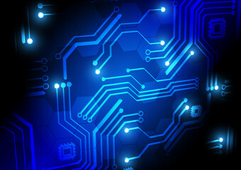 Circuit technology background with hi-tech