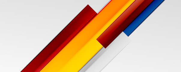 Color abstract lines trendy geometric background for business or technology presentation, internet poster or web brochure cover, wallpaper