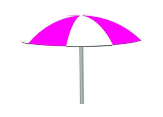 red and yellow umbrella