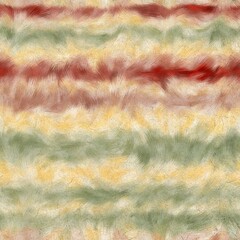 Seamless faux digital paint stroke striped pattern print. High quality illustration. Procedural painting with realistic brush strokes in bright trendy color. Abstract art for surface design and print.