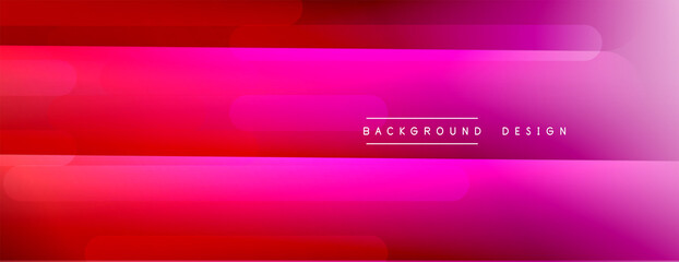 Fototapeta premium Dynamic lines abstract background. 3D shadow effects and fluid gradients. Modern overlapping forms