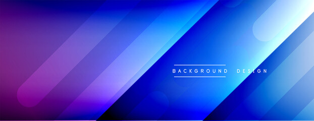 Dynamic lines abstract background. 3D shadow effects and fluid gradients. Modern overlapping forms