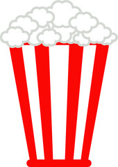 Independence day of USA flat vector icon. July fourth celebration party.