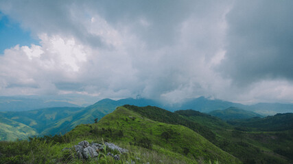 Travel on a high peak.