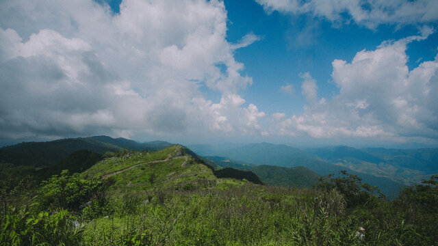 Travel on a high peak. © Supat