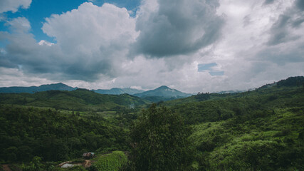 Travel on a high peak.