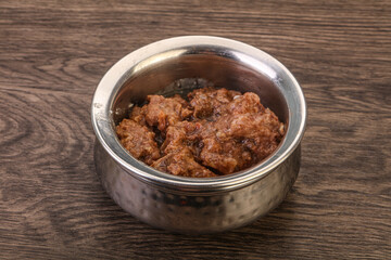 Gurmet venison stew with spices