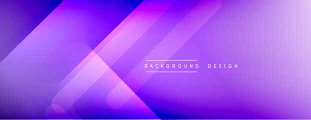 Dynamic lines abstract background. 3D shadow effects and fluid gradients. Modern overlapping forms