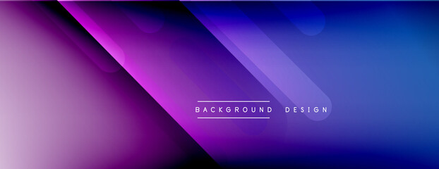 Dynamic lines abstract background. 3D shadow effects and fluid gradients. Modern overlapping forms