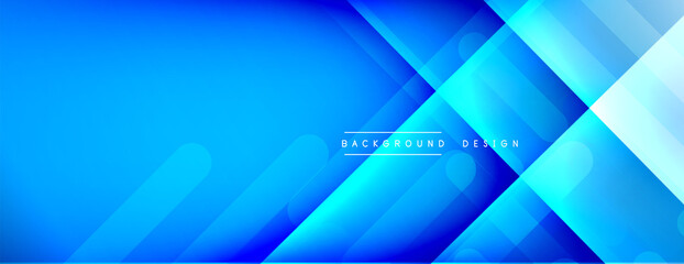 Dynamic lines abstract background. 3D shadow effects and fluid gradients. Modern overlapping forms