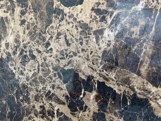 Black and beige marble stone