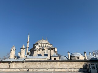 Fototapeta na wymiar Silhouette of a mosque