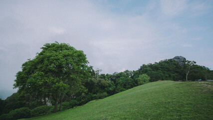 Travel on a high peak.