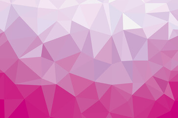 Colorful purple vivid polygonal triangular background pattern