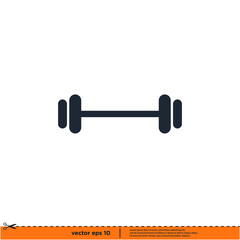 fitness gym icon vector illustration logo template