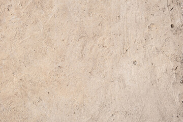 Concrete gray background, top view. flawed cement screed