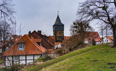 Fototapeta na wymiar Kehrwiederturm Hildesheim