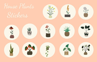 Round icons, vector ilustration.House Plans Stickers vector ilustration.