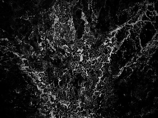 Black and white painting abstract background and textured.