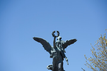 Statue in city Rome,Vatican. High quality photo