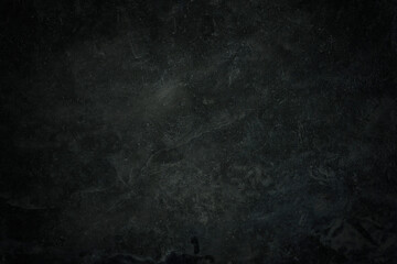 Art abstract wall, background or texture. Black, dark gray retro stone Concrete wall surface in the...