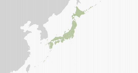 日本地図「砂紋」