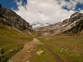 circus soaso, located in the national park of ordesa and lost mountain where the ponytail is located