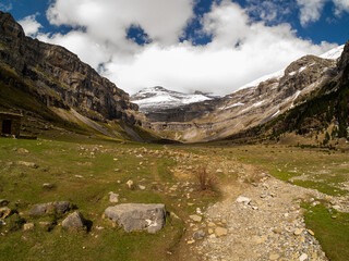 circus soaso, located in the national park of ordesa and lost mountain where the ponytail is located