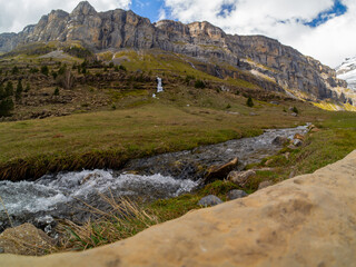 circus soaso, located in the national park of ordesa and lost mountain where the ponytail is located