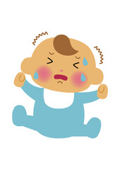 赤ちゃんのイラスト-新生児。
人物のイラスト素材。
