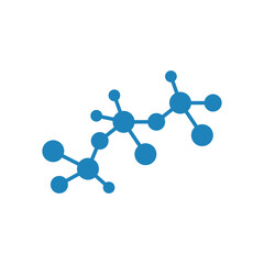 molecule icon vector illustration simple design element