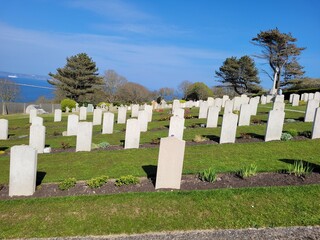 american cemetery in region