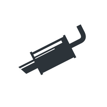 recommend clip art: muffler icon vector illustration logo template