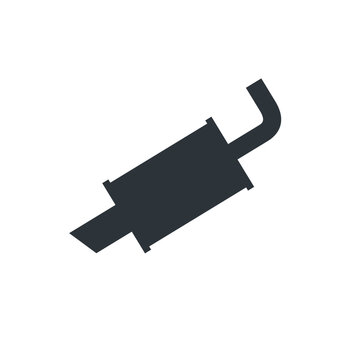 recommend clip art: muffler icon vector illustration logo template