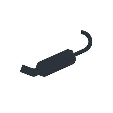 recommend clip art: muffler icon vector illustration logo template