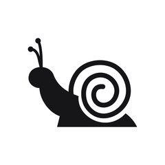 snail icon vector illustration simple design element
