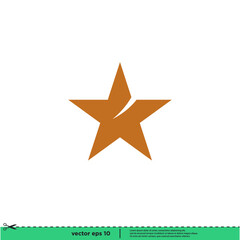 Obraz premium star icon vector illustration logo template simple design element