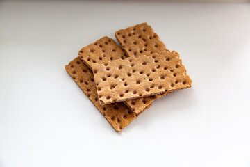 healthy food loaves on a white background