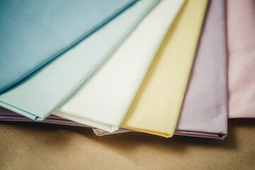 tissue samples on the table close-up