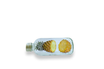 pineapple in bottle 