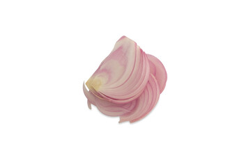 garlic isolated on white background