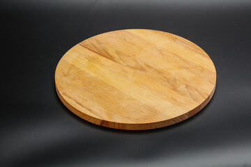 Wooden board for kitchen isolated