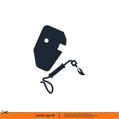 welding icon vector illustration logo template simple design element